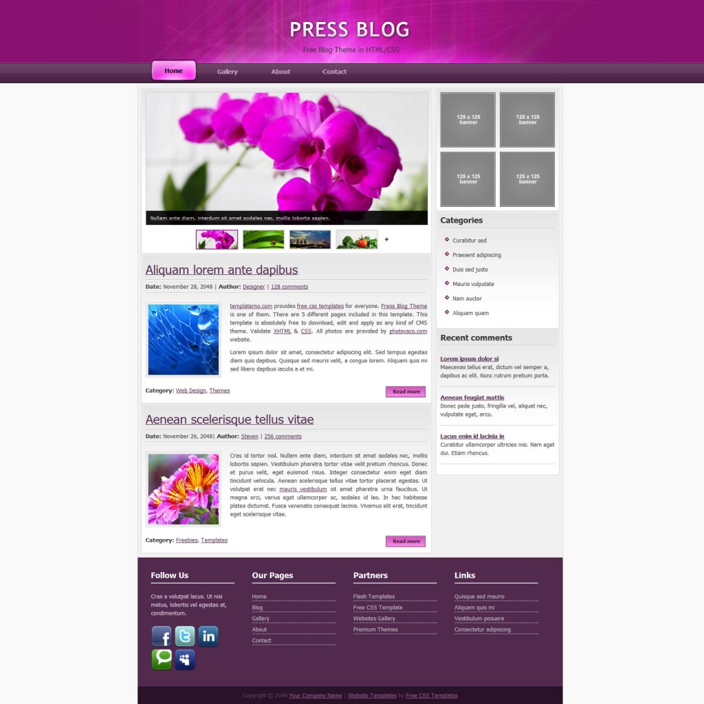 Website Templates Free Download Php Best Design Idea